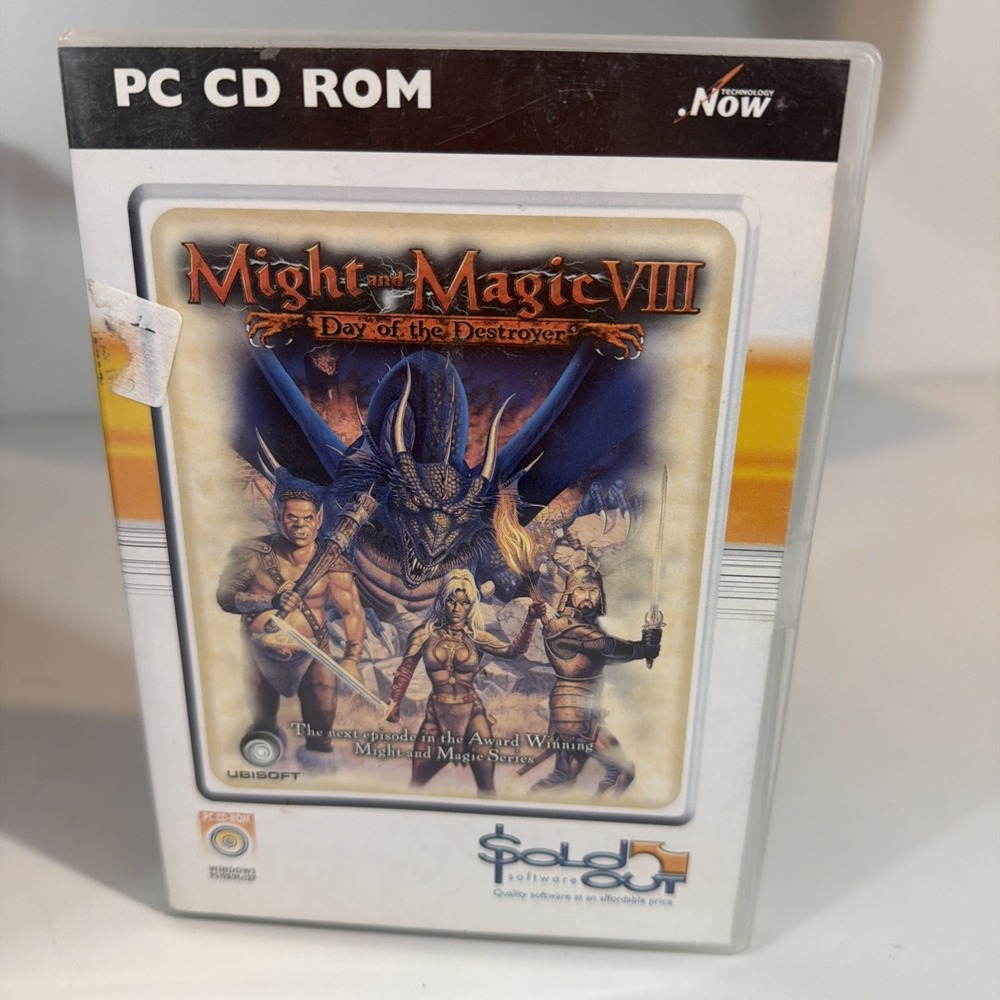 Might and Magic VIII: Day of the Destroyer (PC, 2000) RARE OUT OF PRINT OOP